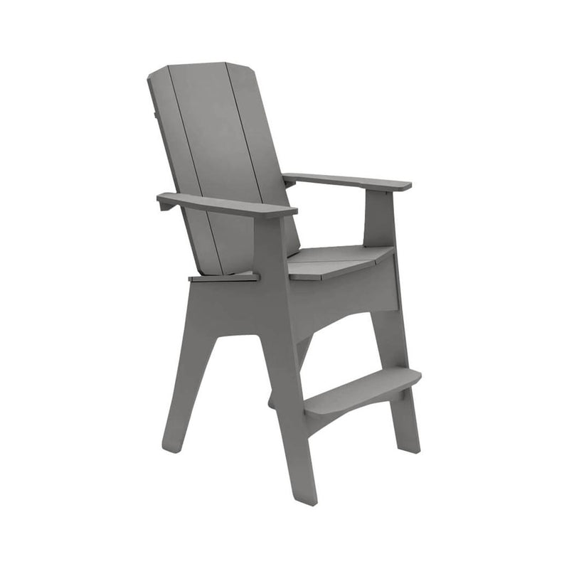 Mainstay Tall Gray Adirondack Chair by Ledge Lounger