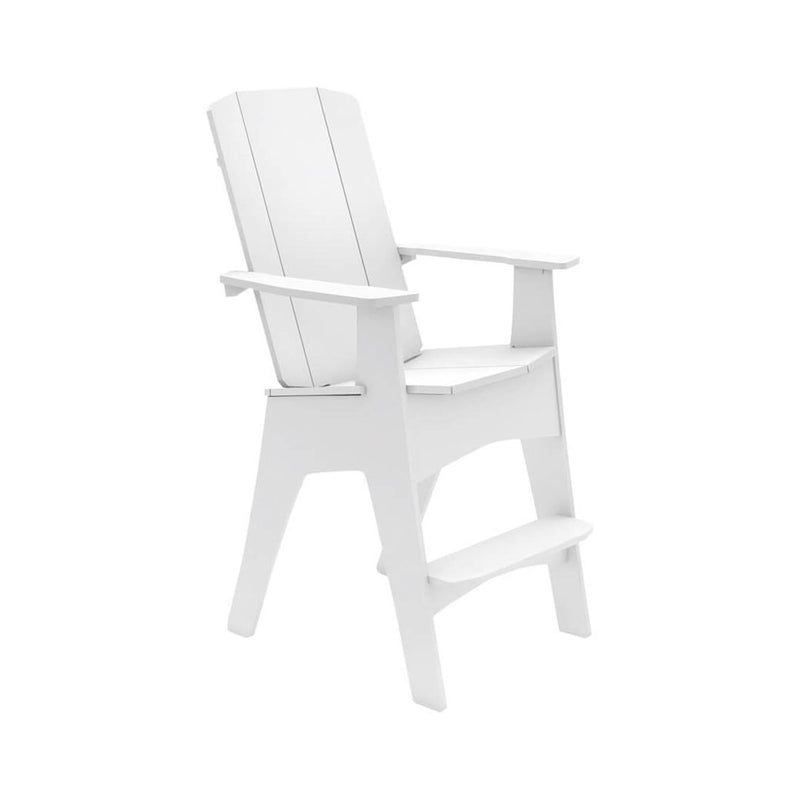 Mainstay Tall White Adirondack Chair by Ledge Lounger