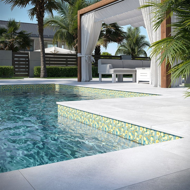 Maioliche 1, 6" x 6" Porcelain Pool Tile | CVLMAIOLICHE1 | Aquatica