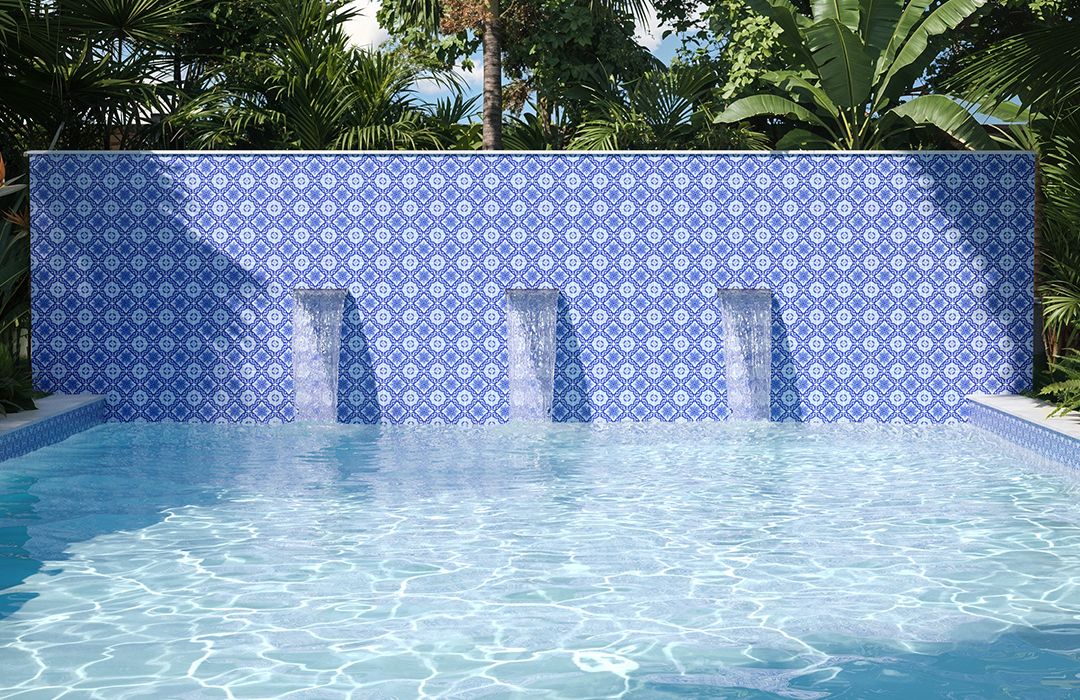 Maioliche Series Porcelain Tile - AquaBlu Mosaics