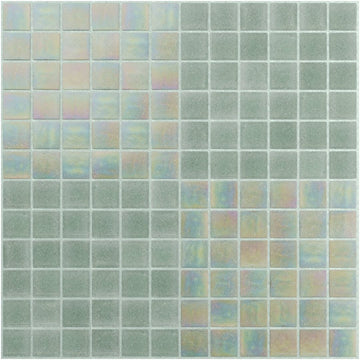 Mosaic tile pattern with small square tiles in a grid arrangement