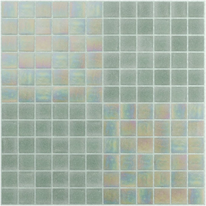 Mosaic tile pattern with small square tiles in a grid arrangement
