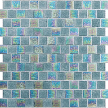 Marelle, 1" x 1" Alternating Blend | Luxury Glass Mosaic Tile