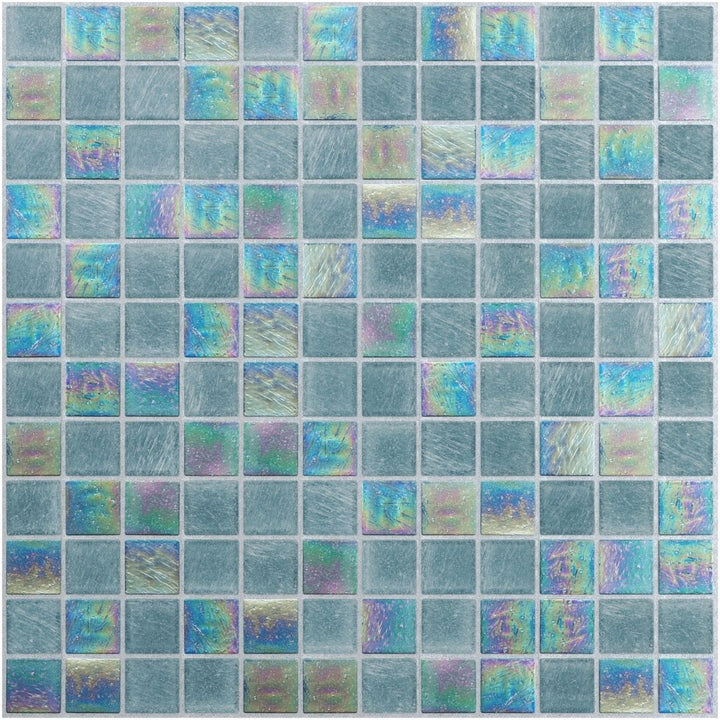 Marelle, 1" x 1" Blend | Luxury Glass Mosaic Tile