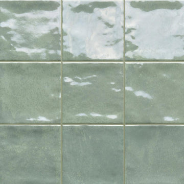 Marrakech Sea Water, 4" x 4" - Porcelain Tile