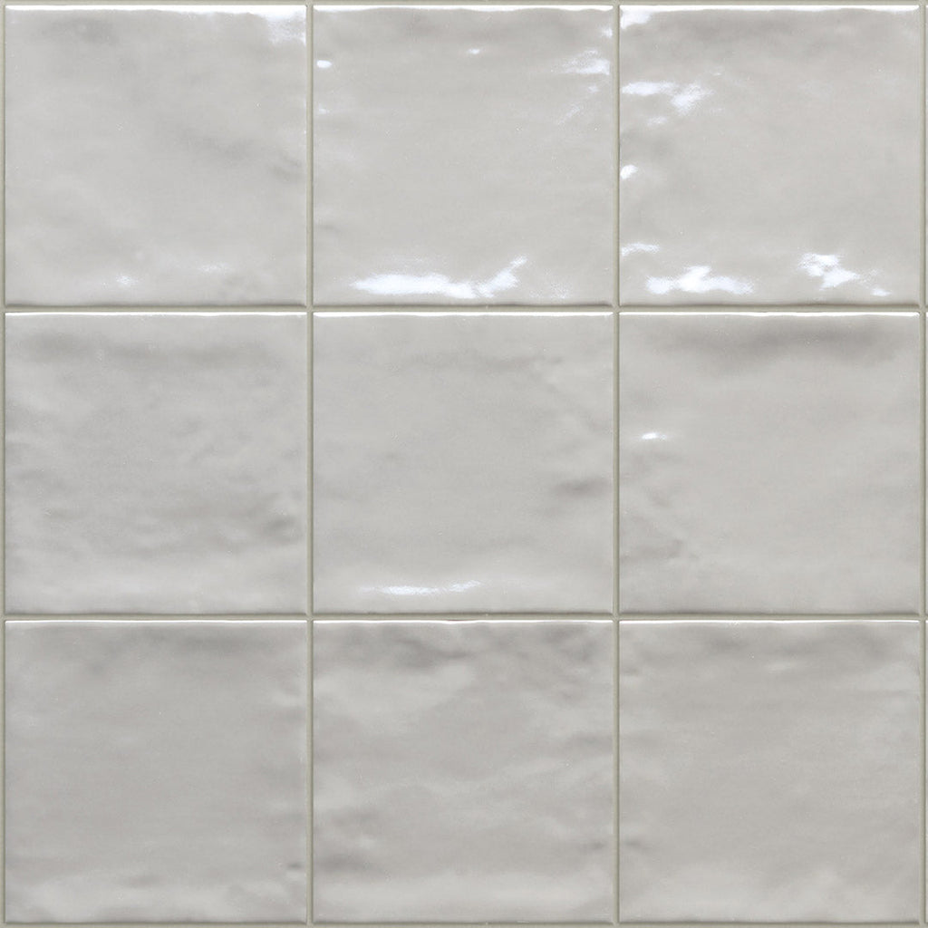 Marrakech Total White, 4" x 4" Porcelain Tile | Aquatica Pool Tile