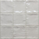 Marrakech Total White, 4" x 4" - Porcelain Tile