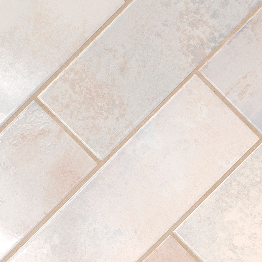 Marza Pearl, 4" x 12" Ceramic Tile | Backsplash & Wall Tile by MSI
