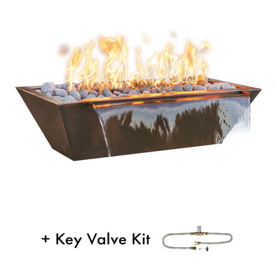 Maya Linear Metal Fire and Water Bowl | The Outdoor Plus - Java