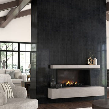 Wrought Iron Brick, 2.5" x 9.5" Ceramic Tile | Subway Backsplash Tile