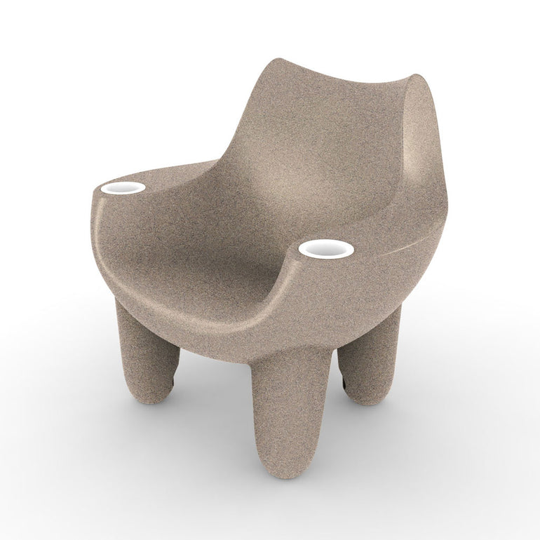 Mibster Chair with White Cupholders - Luxury Pool Chair