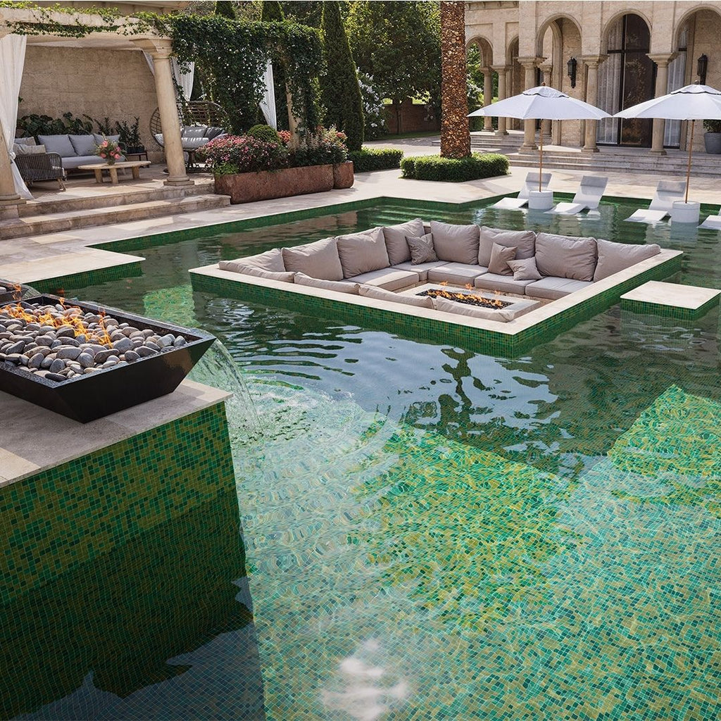 L'Elba, 3/4" 3/4" Glass Tile | Mosaic Tile by Bisazza