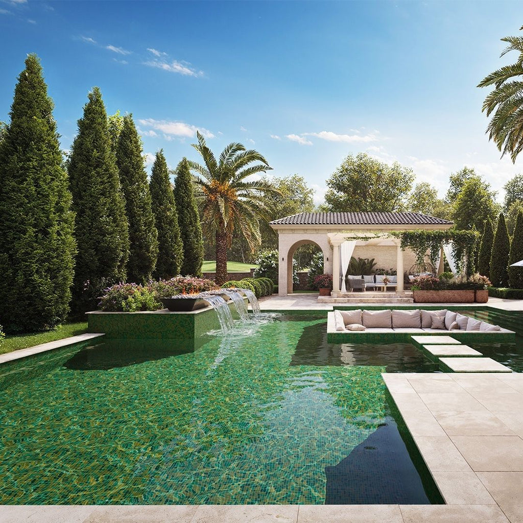 L'Elba, 3/4" 3/4" Glass Tile | Mosaic Tile by Bisazza
