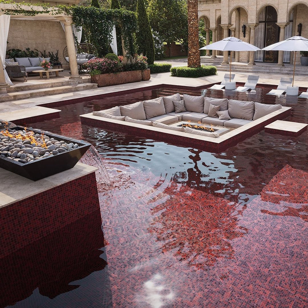 Madagascar, 3/4" 3/4" Glass Tile | Mosaic Tile by Bisazza