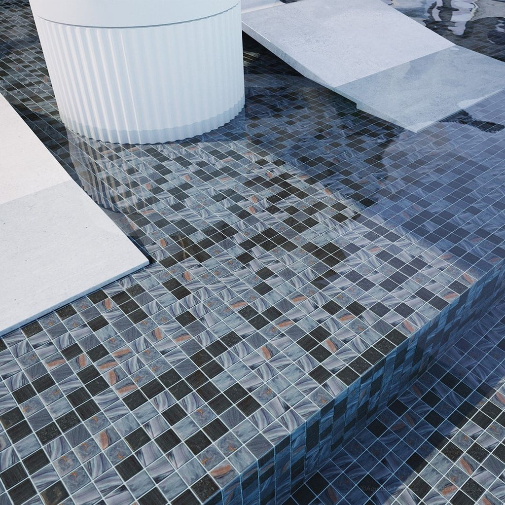 Stefania, 3/4" 3/4" Glass Tile | Mosaic Tile by Bisazza