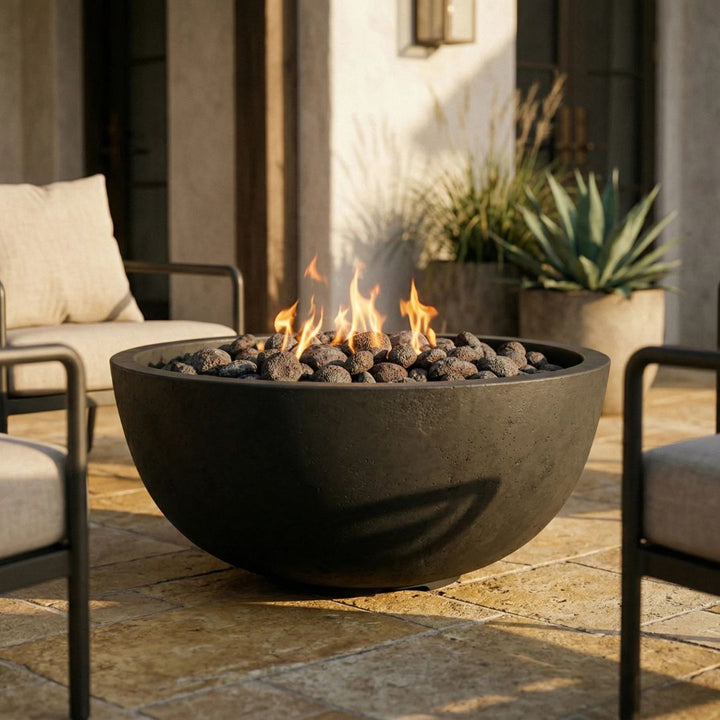 Moderno 1 Fire Bowl | Gas Fire Pit
