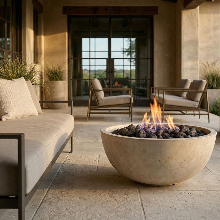 Moderno 1 Fire Bowl | Gas Fire Pit