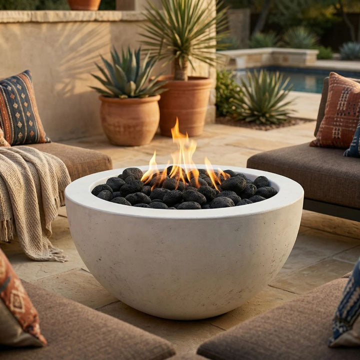 Prism Hardscapes Moderno 3 Fire Bowl | Outdoor Gas Fire Pit