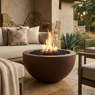 Prism Hardscapes Moderno 3 Fire Bowl | Outdoor Gas Fire Pit