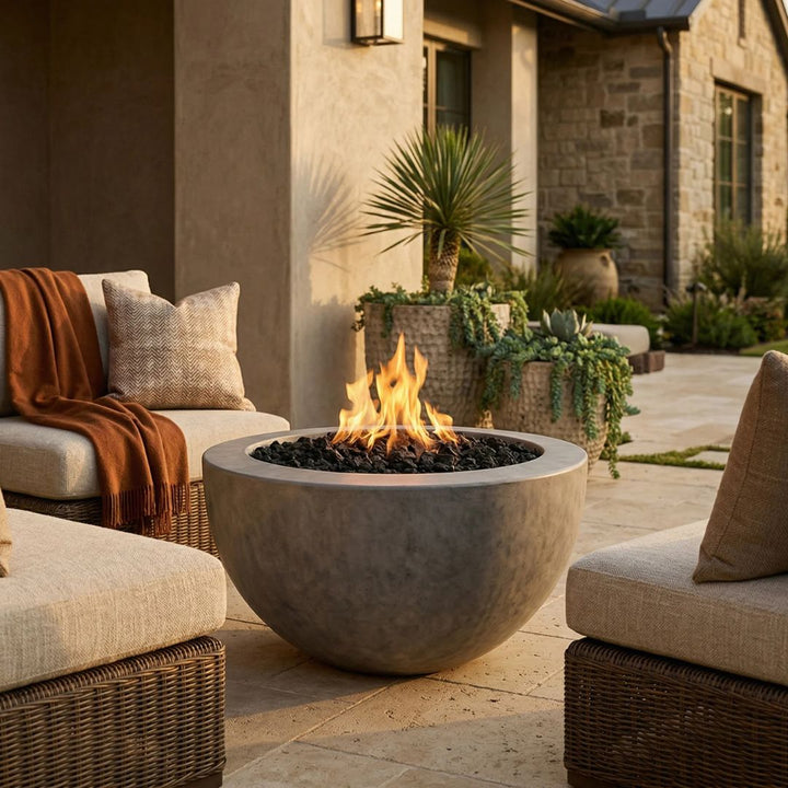 Prism Hardscapes Moderno 3 Fire Bowl | Outdoor Gas Fire Pit