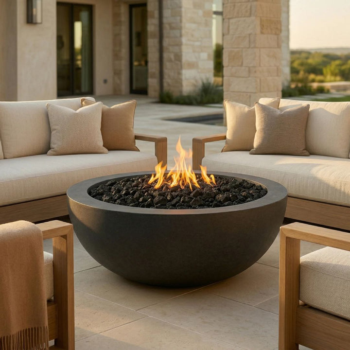 Prism Hardscapes Moderno 4 Fire Bowl | Outdoor Gas Fire Pit