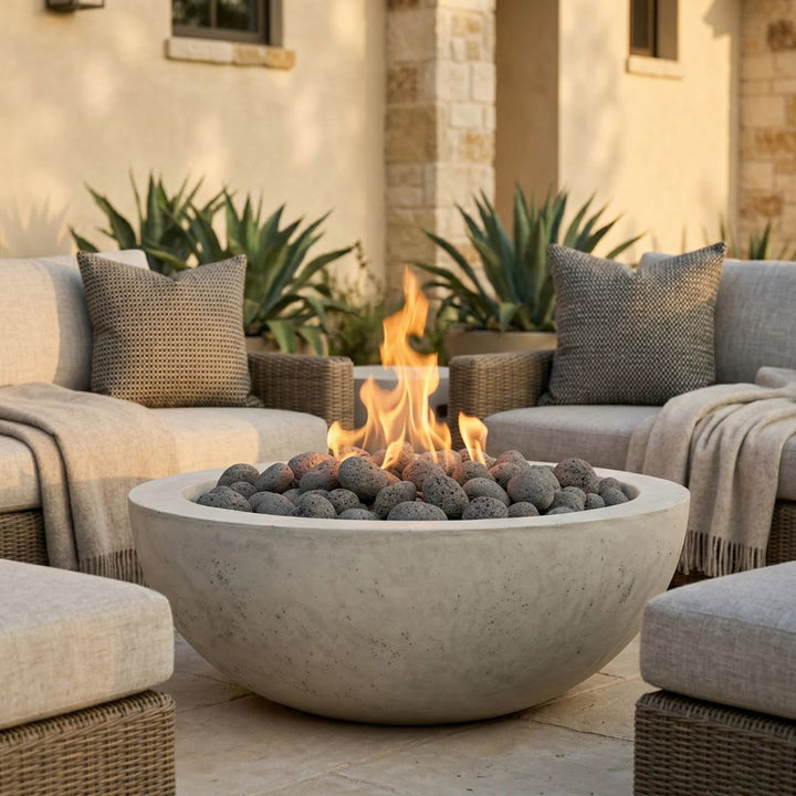 Prism Hardscapes Moderno 6 Fire Bowl | PPH-440-4 | Outdoor Gas Fire Pit