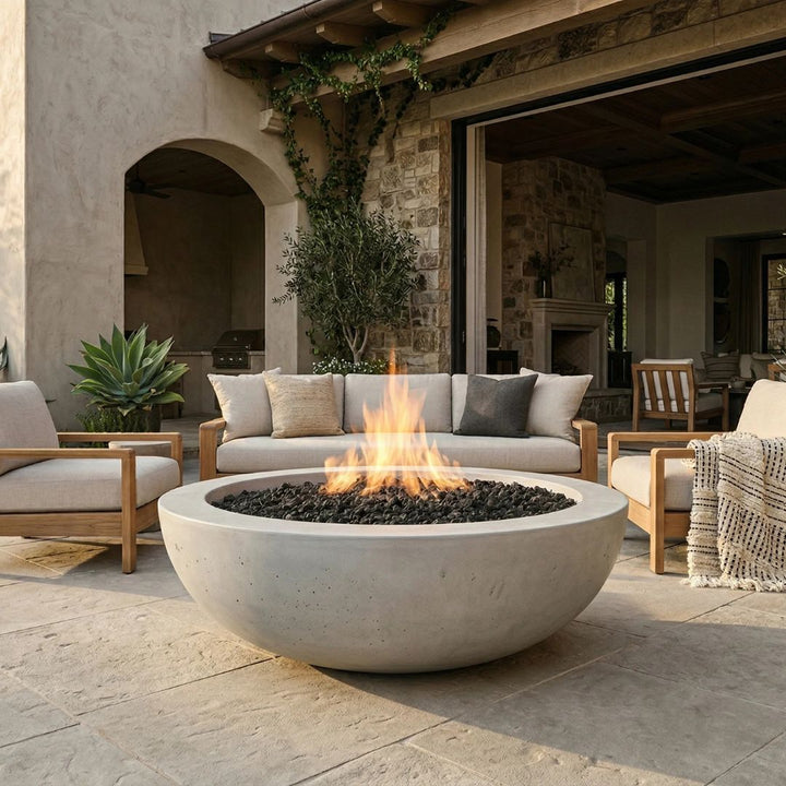 Prism Hardscapes Moderno 70 Fire Bowl | Outdoor Gas Fire Pit
