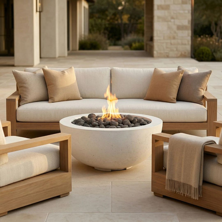Prism Hardscapes Moderno 8 Fire Bowl | Outdoor Gas Fire Pit