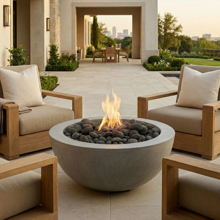 Prism Hardscapes Moderno 8 Fire Bowl | Outdoor Gas Fire Pit