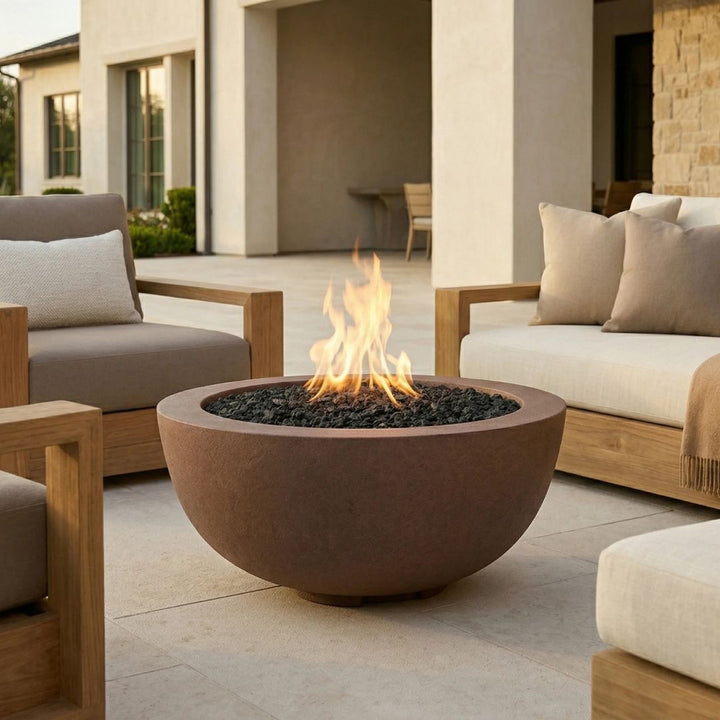 Prism Hardscapes Moderno 8 Fire Bowl | Outdoor Gas Fire Pit
