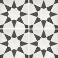 Monochrome Stellar, 8" x 8" - Porcelain Tile