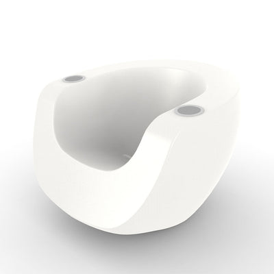 Moon Chair with White Cupholders | Luxury Pool Chair by Tenjam