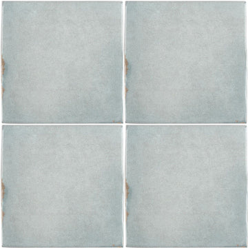 Misty Zellige, 4" x 4" Ceramic Tile | Kitchen Backsplash Tile