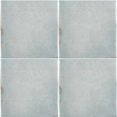 Misty Zellige, 4" x 4" Ceramic Tile | Kitchen Backsplash Tile