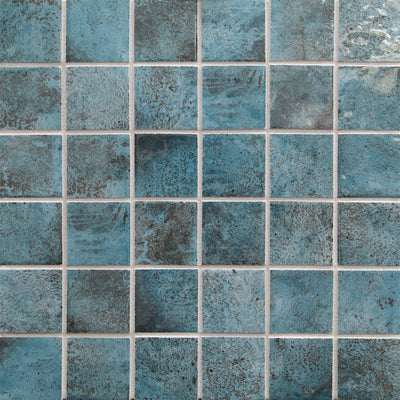 Mundaka, 2" x 2" Porcelain Mosaic Tile | Murrine Mosaics