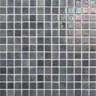Comet, 1" x 1" Glass Tile | Reviglass Pool Tile by Murrine Mosaics