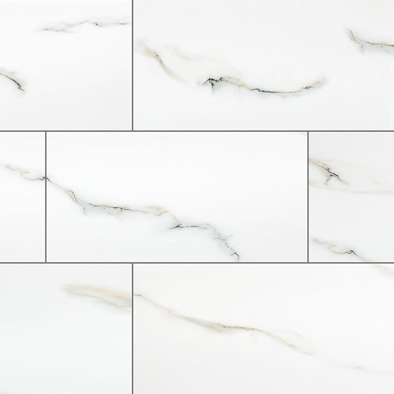 Aria Bianco, 12" x 24" Porcelain Tile | NARIBIA1224P | Tile by MSI