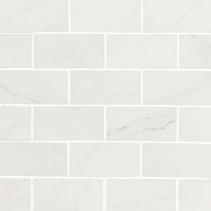 Aria Ice, 2" x 4" Porcelain Tile | NARICE2X4P | Mosaic Tile by MSI