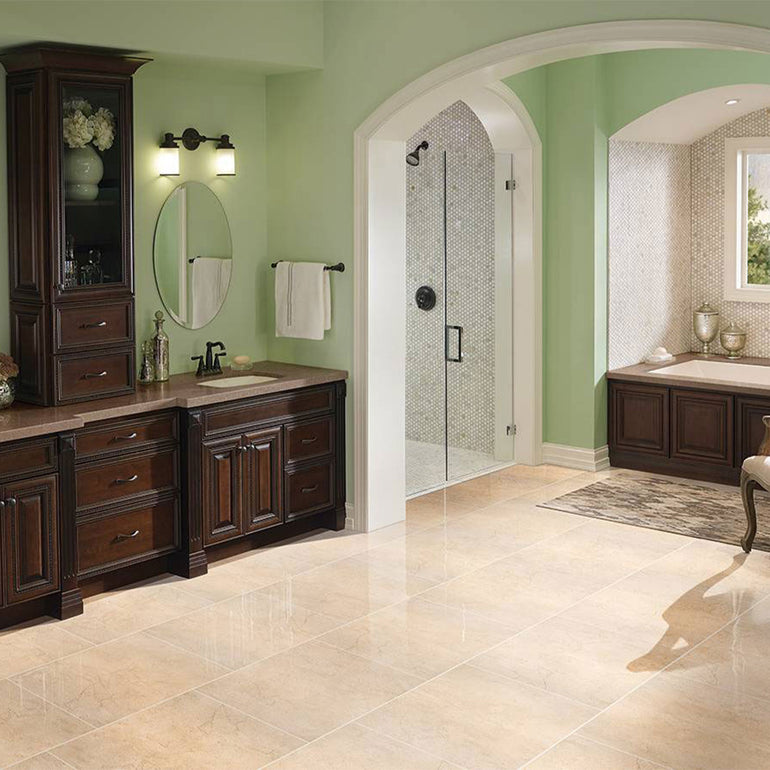 Aria Cremita, 24" x 24" Porcelain Tile | NARICRE2424P | Tile by MSI