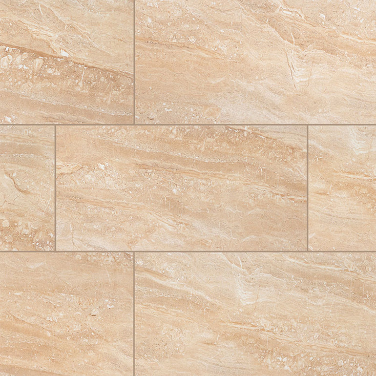 Aria Oro, 12" x 24" Porcelain Tile | NARIORO1224P | Tile by MSI