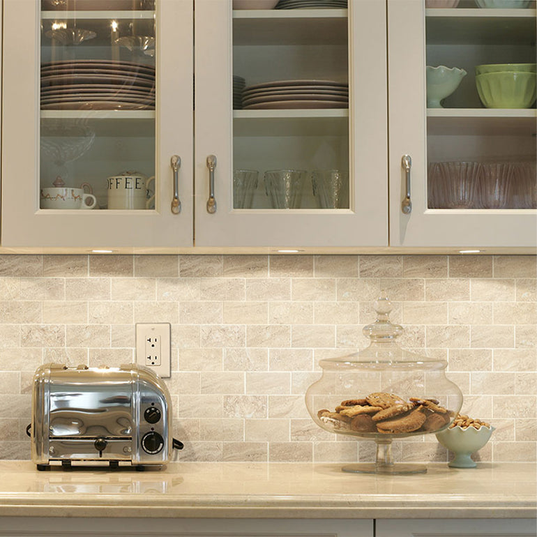 Aria Oro, 2" x 4" Porcelain Tile | NARIORO2X4P | Mosaic Tile by MSI