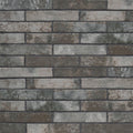 Charcoal Brickstone, 2" x 10" - Porcelain Tile