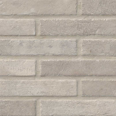 Ivory Brickstone, 2" x 10" Porcelain Tile | NCAPIVOBRI2X10 | MSI