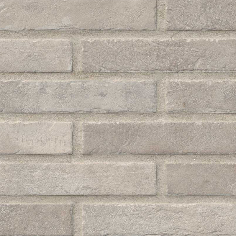 Ivory Brickstone, 2" x 10" Porcelain Tile | NCAPIVOBRI2X10 | MSI