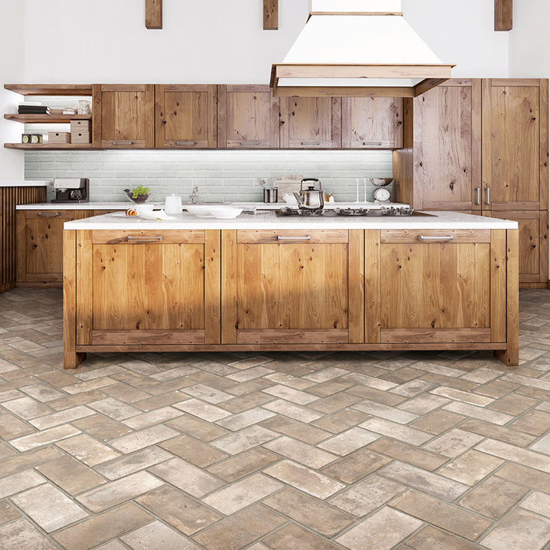 Ivory Brickstone, 2" x 10" Porcelain Tile | NCAPIVOBRI2X10 | MSI