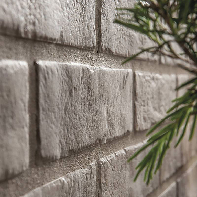 Taupe Brickstone, 2" x 10" Porcelain Tile | NCAPTAUBRI2X10 | MSI