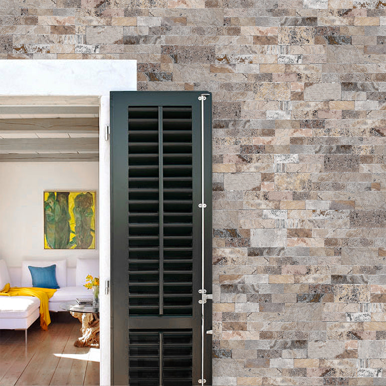 Autumn Leaves, 6" x 24" Ledger Panel | Stacked Natural Stone