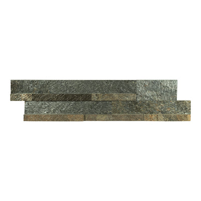 Gold Green, 6" x 24" Marble Ledger Panel | Natural Stone Ledgers