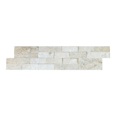 Lymra, 6" x 24" Limestone Ledger Panel | Stacked Natural Stone