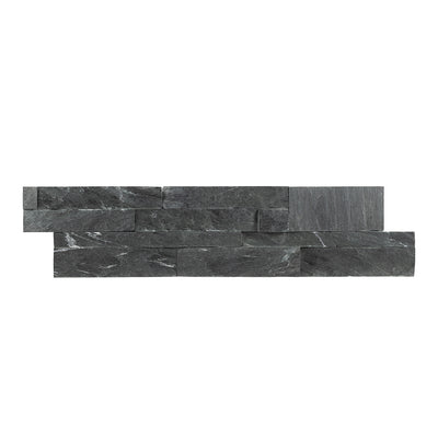 Marine Black, 6" x 24" Ledger Panel | SCHMARBLKPANELN | Stacked Ledger